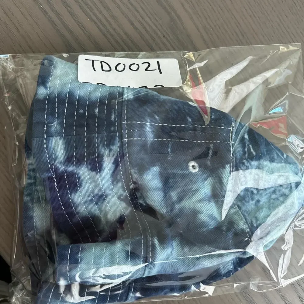 Brand New Tie Dye Blue Bucket Hat - Picture 8 of 8